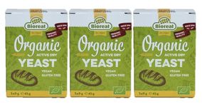 Bioreal Organic Dried Yeast-3 packs of 5x9g