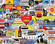 White Mountain Puzzles I Love Ohio, 1000 Piece Jigsaw Puzzle