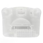 N64 Retro Video Game Console Case, Replacement Case Protective Shell for N64 Retro Video Game Console, Translucent White Game Console Protective Shell