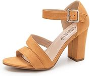 SANDALUP Comfort Chunky Heel Sandal