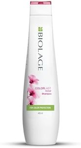 Biolage Professional Colorlast Shampoo, Protects Colored Hair & Maintains Vibrancy, Depth & Tone upto 9 Weeks, Anti-fade properties, Enriched with Orchids, Vegan & Cruelty-Free, 400ml