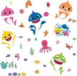 RoomMates RMK4303SCS Baby Shark Peel and Stick Wall Decals