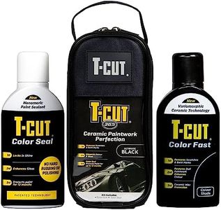 T-Cut 365 Paintwork Perfection, Car Polish and Restorer Kit, Ultimate Black