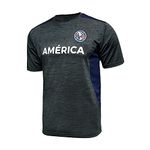 Icon Sports Officially Licensed World Club Jersey-Like Space Dye Game Day Shirt, America | Striker, X-Large