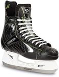 Botas - Largo 571 PRO - Men's Ice Hockey Skates | Made in Europe (Czech Republic) | Color: Black, Size Adult 7.5