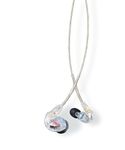 Shure SE425 PRO Wired Earbuds - Professional Sound Isolating Earphones with Detailed Sound, Dual-Driver Hybrid, Secure In-Ear Fit, Detachable Cable, Durable Quality - Clear (SE425-CL)