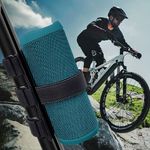 ALIENSX Bike Speaker Mount - Adjustable Strap for Most Portable Bluetooth Wireless Speakers, Compatible with Golf Cart Railing/Bike/Moto/Boat/ATV and More