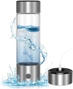 AMIR Hydrogen Water Bottle, Hydrogen Water Bottle Generator Improve Water Quality in 3 Minute Rapid Electrolysis，Portable & Rechargeable Hydrogen Water Machine for Home, Office, Travel