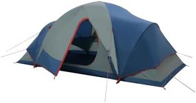 8-Person Full Fly Outdoor Tent - Easy Setup, Free Standing, Water Resistant - Portable & Automatic, Quick & Easy Setup - Ideal for Hiking, Backpacking, Outdoors - 4.27L x 2.44W x 1.83H