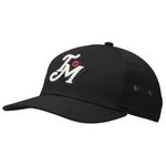 TaylorMade Men's Lifestyle Metal Eyelet Cap, 2024, Black, One Size