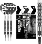 TARGET Darts Chris Dobey Hollywood Action 90% Tungsten Soft Tip Dart Set – 20G Player Edition Darts, Pixel Tip Dart with Pro Grip Shafts & Pro Ultra No.2 Flights