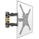 Audiovan Full Motion Cantilever Swivel Tilt Wall Mount Inches for Led LCD & Plasma Tv Movable Corner Bracket (32-55)