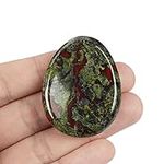 Artistone Dragon Blood Stone Crystal Thumb Stone Worry Stones Hand Carved Palm Stones Crystal Chakra Worry Stone for Anxiety, Meditation Reiki, Water Drop Shaped