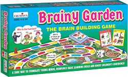 Creative's Brainy Garden | Brain Building Game | Learning Board Game | Educational Board Game for Kids | Reinforce Basic Learning Skills | Early Learning Skills Board Game | Ages 4 & Up