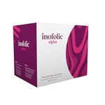 Inofolic Alpha – 4000mg Myo-Inositol PCOS Supplement for Women – Hormonal Balance, Fertility & Ovulation Support – 100mg Alpha-Lactalbumin, 400ug Folic Acid – 60 Sachets - 1 Month Supply