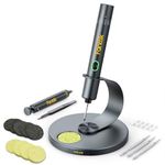 Fanttik T1 Max Soldering Iron Kit, Cordless Soldering Iron, 7 Seconds Fast Heating(390°F-840℉), Auto Sleep, 4 Precision Soldering Tips(C210), 360° Swivel Stand, Soldering Iron for Precision Repair