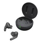 LG TONE Free DFP9 in-ear Bluetooth Headphones with Dolby Atmos Sound, MERIDIAN Technology, ANC (Active Noise Cancellation), Uvnano and IPX4 Splash Protection - Black