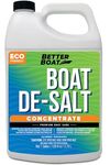 Better Boat De-Salt Concentrate Salt Remover Flusher for Motors Marine Watercraft Engines Flush Winterize Cleaner (1 Gallon)