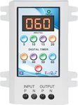 ELEQUA 5,10,15,20,30,40,50,60 Minutes Timer Switch for Geyser, Heater, Oven Water Motor Pump 0.5HP to 2 HP Single Phase