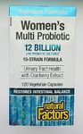 Natural Factors Women's Multi Probiotic with Cranberry Extract