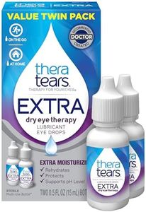 TheraTears Extra Dry Eye Drops, Twin Pack, 2 Bottles x 0.5 fl oz (Pack of 1)