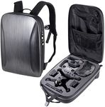 PONYRC Portable Hard Case for DJI FPV Combo Drone, Waterproof Shockproof Backpack Bag for DJI FPV Racing Drone, Goggles V2, Remote Controller 2, Motion Controller, Battery & Accessories