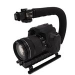 Handheld Stabilizing, Handle Grip with Accessory Mount for Camera Camcorder DSLR DV Video, for Canon Nikon Pentax