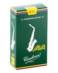 Vandoren "Java" Alto saxophone reeds, box of 10 - Strength 2,5