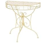 Half Round Console Table Snack Entr