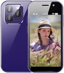 Hipipooo Mini Smartphone Unlocked 4G Mobile Phone 3.0 inches,Dual SIM, 2600mAh Battery, 2MP+5MP Camera, Face Unlock(3G+32G)