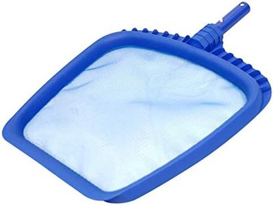 U.S. Pool Supply Professional Heavy Duty Large 15" x 16" Swimming Pool Leaf Skimmer Net - Fine Mesh Netting, Easy Scoop Edge - Fast Cleaning, Debris Pickup Removal - Fits Standard Swimming Pool Poles