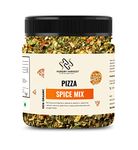 Hungry Harvest Pizza Spice Mix Herbs Oregano Seasoning | Oregano Spice Mix Pizza Pasta Seasoning, Pizza Masala [Jar Pack] (250 Grams (Pack of 1 of 250 Grams))
