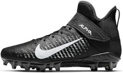 Nike Alpha Menace Pro 2 Mid Black AQ3209-002 Men's Football Cleats 15 US