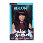 BBLUNT Salon Secret High Shine Crème Hair Colour, Deep Burgundy 4.20, 40g