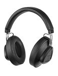 Bluedio TM Bluetooth 5.0 On-Ear Headphones Voice Control Stereo Wireless Headsets for Music& Call,Built-in Mic (Black)