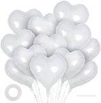 12 Pcs Heart Balloons,18 inch Heart