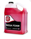 Adam’s Mega Foam Shampoo - pH Neutral Wash Soap Designed For Mega Suds In Your Bucket, Foam Cannon, Gun, Sponge, Mitt, Chamois - Won’t Strip Wax Sealants or Ceramic Coatings (Gallon)