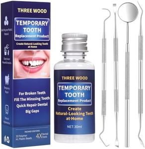 Temporary Tooth Provisional Kit - DIY Heat Beads for Missing or Broken Teeth, Dental Restoration & Replacement