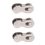 11 Speed Chain,3 Pair Bike Missing Link Bicycle Chain Link Connector Quick Link for 11 Speed Bike Chains Silver