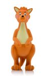 Mizzie the Kangaroo | Baby Teething Toy | Natural Rubber Squeaky Squeeze Toy | 0-3 Years | Aid Children's Sensory Development | Soothe Sore Gums Whilst Having Fun!