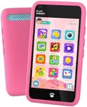 MOMILLA Kids Toys Smart Phone, Girls Toys with 3.97" Touchscreen Phone, Birthday Gift for Kids Age 3-12, Toddler Toys Learning Smartphone, 16 GB Storage Cell Phone with Front Camera (No Dual Camera)