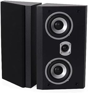 Dynavoice - Couple de Enceintes de étagère, Mur, Plafond. idéal pour Dolby Atmos. réf.: Magic FX-4. Noir.