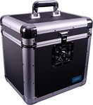 Record Collectors & Old School DJs Euro Style Album Case & Storage Unit for 70 Records - Black