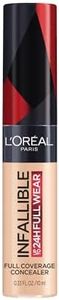 L’Oréal Paris Concealer Infallible Full Wear, One-Swipe Complete Coverage, Matte Finish, Longwear Up to 24hr - Cashmere, 10 mL