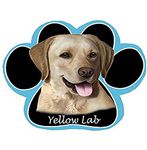 E&S Pets Yellow Labrador Dog Paw Non-Slip Mousepad