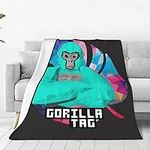 Gorilla Tag Blanket Throw Super Sof