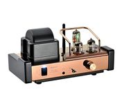 Dared MP-5BT HiFi Vacuum Tube Amplifier, Professional Stereo Integrated Amplifier, Hybrid Amplifier, USB DAC/Line Input, 25W x 2 Output, with 6N1,6N2,6E2 Tubes