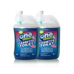 2 x One Chem Concentrated 2 in 1 PH Neutral Formula for Cassette Toilets