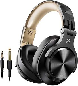 OneOdio Casque audio Bluetooth Over Ear, casque de studio fermé avec port Share, casque professionnel avec et sans fil pour guitare, E-Drum, Piano, AMP, Enregistrement et surveillance