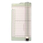 Vaessen Creative Trimmer and Scoring Board 6" for Scrapbooking, Cardmaking and Other Paper Crafts, Mint Green, 15,2 x 30,5 cm